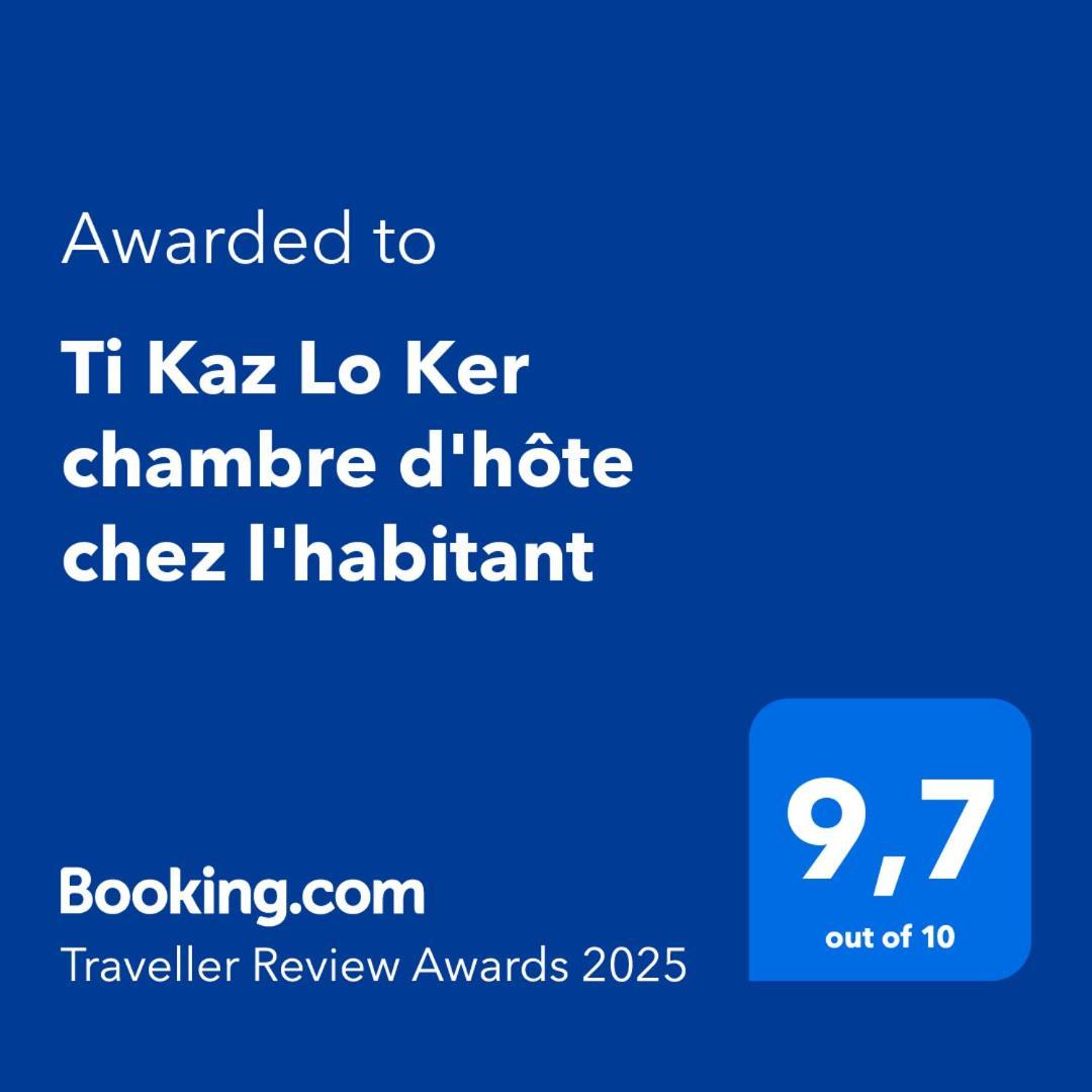 Ti Kaz Lo Ker Chambre D'Hote Chez L'Habitant Saint-Joseph Esterno foto